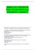 MIMECAST WARRIOR EXAMS COMPILATION BUNDLE