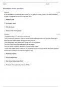 CLFP EXAM - Financial and Tax Accounting for Leases (Questions With Complete Solutions) Graded A+