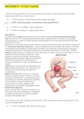 NUR 418 - MATERNITY- STUDY GUIDE.