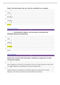 Ashford University - SOPHIA PATHWAY Sophia - Environmental Science - Final Milestone/ Rated A.|SOPHIA PATHWAY Unit 2 - Milestone 2 Exam With All Correct answers.(100% VERIFIED)