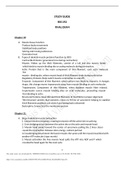 Exam (elaborations) BIOS 252 Unit 8 Final Exam STUDY GUIDE 