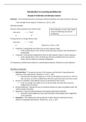 Chapter 8: Extinction and Stimulus Control