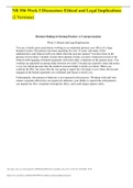 NR 506 Week 1 Discussion: Barriers to Practice (Original Post, Responses), NR 506 Week 2 Discussion: Organizational Change and Ethical-Legal Influences in Advanced Practice Nursing Case Study, NR 506 Week 3 Assignment: Quality Healthcare: Measuring NP Per