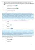 NURSING 2362 Module 7 Exam With Answers Graded A 