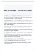 Boat Ed temporary boaters test answers