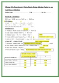 lab experiments reports