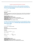 N601: Saunders Fundamentals Medications & IV Calculations Week 7. Questions & Answers. Rationale Provided. 