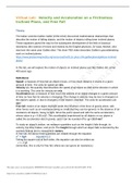 PHYS 1405 Lab 3. Virtual Lab: Velocity and Acceleration on a Frictionless Inclined Plane, and Free Fall. Questions and Answers. (ALL CORRECT ANSWERS)