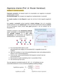 Algemene chemie samenvatting hoofstuk 14