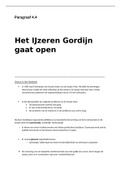 samenvatting  Memo H.4.4 Het IJzeren Gordijn gaat open 3havo