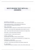 NOCTI REVIEW TEST WITH ALL ANSWERS