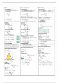 Samenvatting Formules Statistiek 3