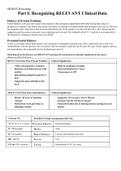 LVN VN39 SKINNY Reasoning case study (answered)/ SKINNY Reasoning JoAnn Smith is a 68-year-old woman who presents to the emergency department (ED).