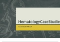 NR 324 MODULE 4 HEMATOLOGY CASE STUDIES EXAM 2