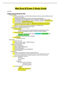 NUR 200 - Med Surg III Exam 3 Study Guide.