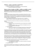 Samenvatting Probleem 3 3.6 Occupational Health and Safety 2020/2021