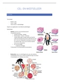 Cel- en weefselleer 1e bachelor 