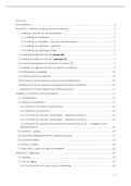 Samenvatting neuroanatomie - ergotherapie Hogent: hoofdstuk 1,2,3 en 8