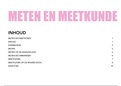 overzichtelijke samenvatting voor het tentamen verbanden, meten, meetkunde