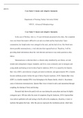 MN551  Unit 2 Assignment 2.docx    MN551  Case Study 5: Innate and Adaptive Immunity  Department of Nursing, Purdue University Global  MN551: Advanced Pathophysiology  Case Study 5: Innate and Adaptive Immunity  In the case of Melissa, who is a 15-year-ol