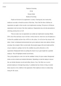 IT104 Unit8 Assignment.docx    IT104  Employee Screening IT104  Purdue Global  Employee Screening  People are the heart of an organization ™s security. Ensuring they have trustworthy employees can make or break the security of their data.  One of the firs