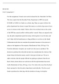 HU245 08 Unit2 Assignment2.docx    HU245-08  Unit 2 Assignment 2  For this assignment, I found a news article released by the  Honolulu Civil Beat. This story reports that the Honolulu Police Department or HPD, has spent $150,000 in CARES Act funds on a r