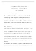 GB560Unit2Assignment.docx   GB540M4:  Unit 2 Assignment: Vision and Organizational Success  C: Designing, Improving, and Implementing Processes  Purdue University Global  Section 1- Overview and Goal Description  The company I chose was Donor Alliance