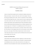 Gb540M3 Assignment.docx  GB540M3  GB540M3: Economic Decision Making and Economic Growth  GB540M3 Assignment  Firm History-Amazon  Amazon is an internet-based enterprise that sells everything from toothpaste and groceries to furniture and electronics. Amaz