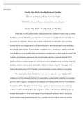 506M5.docx    MN506M5  Health Policy Brief of Healthy Food and Nutrition  Department of Nursing, Purdue University Global MN506M5: Advanced Practice Nursing-Policy and Advocacy   Health Policy Brief of Healthy Food and Nutrition  In the last 20 years, glo