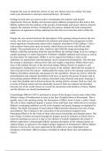 EDEXCEL ENGLISH LITERATURE- An essay on the presentation of setting in The Handmaid's Tale and Frankenstein 