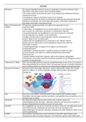 Samenvatting biochemie & biofysica I