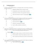 Key Fundamentals Skills HESI Practice Exam A (Latest 2020)