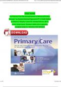 Test Bank For Primary Care The Art and Science of Advanced Practice Nursing – an Interprofessional Approach (6th)Sixth Edition by Debera J. Dunphy, Lynne M.; Winland-Brown, Jill E.; Porter, Brian Oscar; Thomas||ISBN 978-1719644655||Complete Guide A+ PDF N