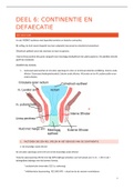 Spijsvertering notities  Deel 6. Continentie