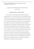 Document14.docx  Running head: IMPROVMENTS IN THE MANUFACTURING INDUSTRY                             1  VERSUS HEALTH CARE INDUSTRY  Improvements in the Manufacturing Industry Versus Health Care Industry  Canyon University                                 