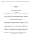 Coder Interview final paper.docx  HCA 240  Coder Interview  Canyon University   HCA 240  Billing and Coding Process in Hospital  Coder Interview  The anticipation of services received is contingent upon the probability of individuals paying for those serv