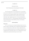 Case Study docx  NRS-410V  Case Study: Mr. C.  Grand Canyon University  NRS-410V Pathophysiology and Nursing Management of Clients' Health  Case Study: Mr. C.  This writer  ™s primary purpose is to review the situation of Mr. C is 32 years old single m