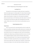 case study .1.docx    NRS-410V  Grand Canyon University  NRS-410V Pathophysiology and Nursing Management of Clients' Health  Case Study: Mr. M  This paper aims to review the situation of an elderly male living in an assisted living facility whose sympt