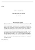 Benchmark Essentials.docx    CWV 101  Benchmark  ”Gospel Essentials  College Name: Grand Canyon University  301 : CWV 101  Benchmark  ”Gospel Essentials  Every person has their own way of making decisions and interpreting humanities existence. This interp