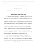 Benchmark .Nursing Process .Approach to Care.docx    NRS-410V  BENCHMARK-NURSING PROCESS: APPROACH TO CARE  Grand Canyon University  NRS-410V Pathophysiology and Nursing Management of Clients' Health  Benchmark-Nursing Process: Approach to Care  Ida Je