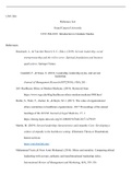 References.docx  UNV-504  Reference List  Grand Canyon University  UNV-504-0101: Introduction to Graduate Studies  References  Bouckaert, L., & Van den Heuvel, S. C. (Eds.). (2019). Servant leadership, social entrepreneurship and the will to serve: Spirit