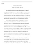 Three Pillars and Future Impact.docx    UNV-504  Three Pillars and Future Impact  Grand Canyon University: UNV-504  The Three Pillars of servant leadership, ethics and entrepreneurism are influential towards potential business practices. Each of the pilla