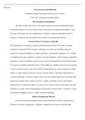 Self Assessment 2020 .docx  MGT-605  Self-Assessment and Reflection  Colangelo College of Business, Grand Canyon University  MGT-605: Leadership and Organizations  Self-Assessment and Reflection  The topics in this essay will cover the characteristics of 