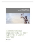 Samenvatting Inleiding in het Nederlandse recht