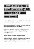 n110 midterm 1 (metherate)(108 questions and answers).