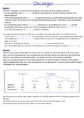 samenvatting over oncologie: tumoren, mutaties, verstoorde celdeling, kanker en risicofactoren