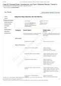 NURSING 1 Case 02 Focused Exam Hypertension and Type 2 Diabetes  Completed  Shadow Health - SUBJECTIVE (100% CORRECT)