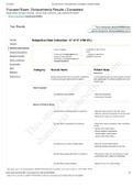 Focused Exam  Schizophrenia  Completed  Shadow Health (LATEST)