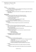 Class notes/Study Guides Intermediary Metabolism of Nutrients II (HUN3226) 