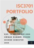 ISC3701 PORTFOLIO DUE 12 SEPETEMBER 2024